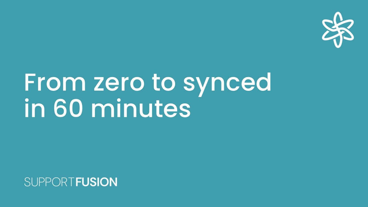 From zero to synced in 60 minutes
