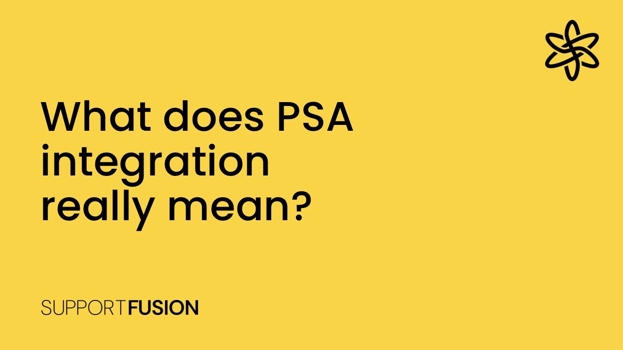 What does PSA integration really mean?