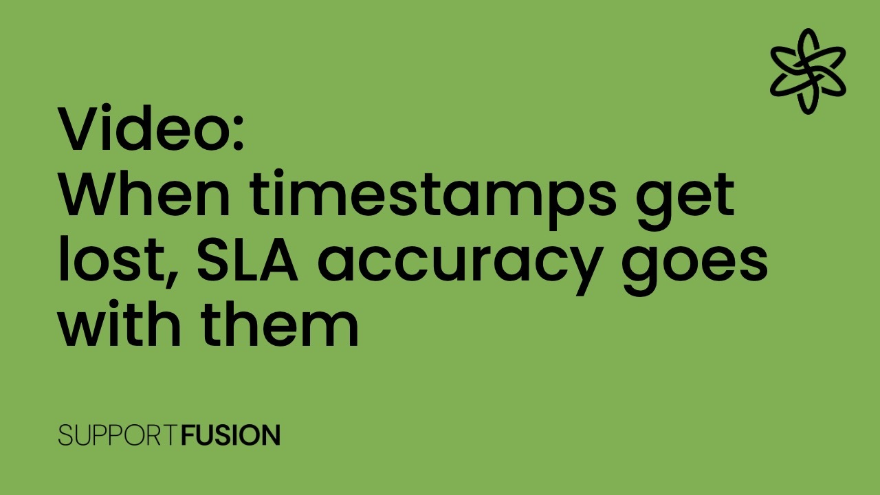 When timestamps get lost, SLA accuracy goes with them